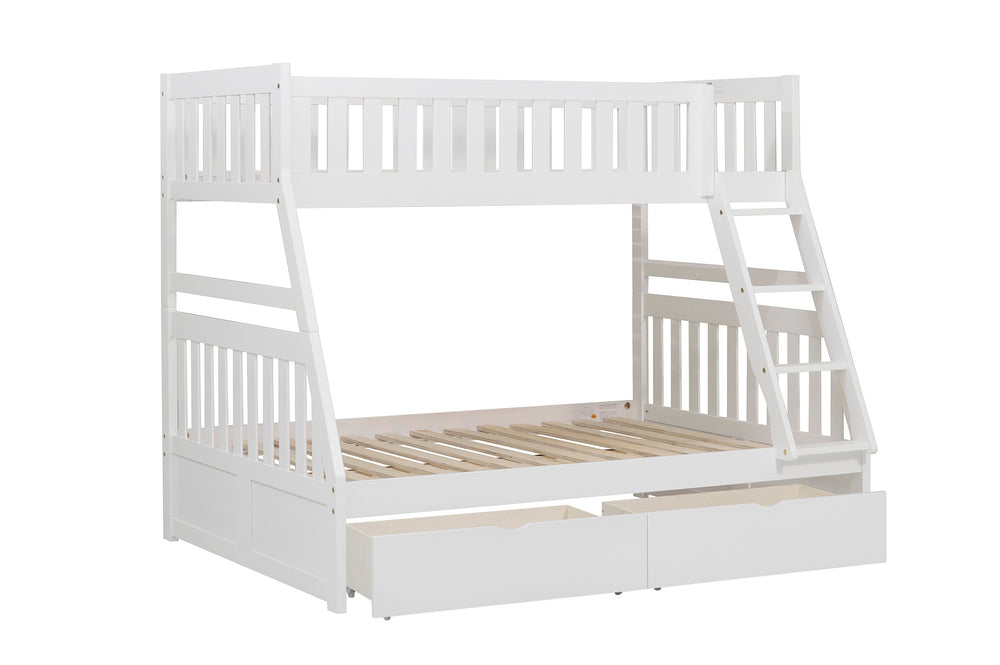 Galen (4) Twin/Full Bunk Bed with Storage Boxes - view 2