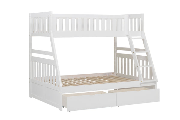 Galen Twin/Full Bunk Bed with Storage Boxes alternate view