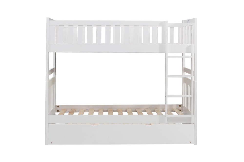 Galen (4) Twin/Twin Bunk Bed with Twin Trundle - view 3