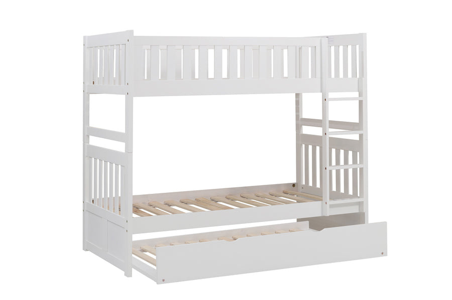 Galen (4) Twin/Twin Bunk Bed with Twin Trundle