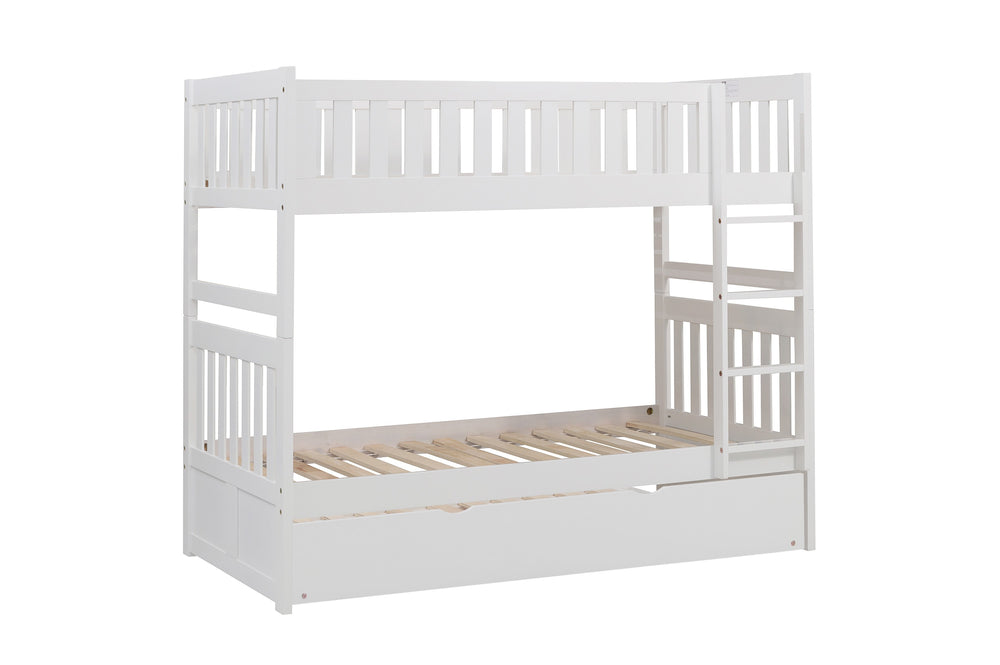 Galen (4) Twin/Twin Bunk Bed with Twin Trundle - view 4