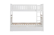 Galen (4) Twin/Twin Bunk Bed with Storage Boxes - view 6