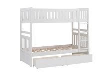 Galen (4) Twin/Twin Bunk Bed with Storage Boxes - view 4