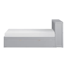 Orion (3) Twin Bookcase Bed with Twin Trundle - view 3