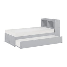 Orion (3) Twin Bookcase Bed with Twin Trundle - view 4