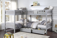 Orion (4) Corner Bunk Bed with Storage Boxes - view 5