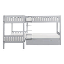 Orion (4) Corner Bunk Bed with Storage Boxes - view 4
