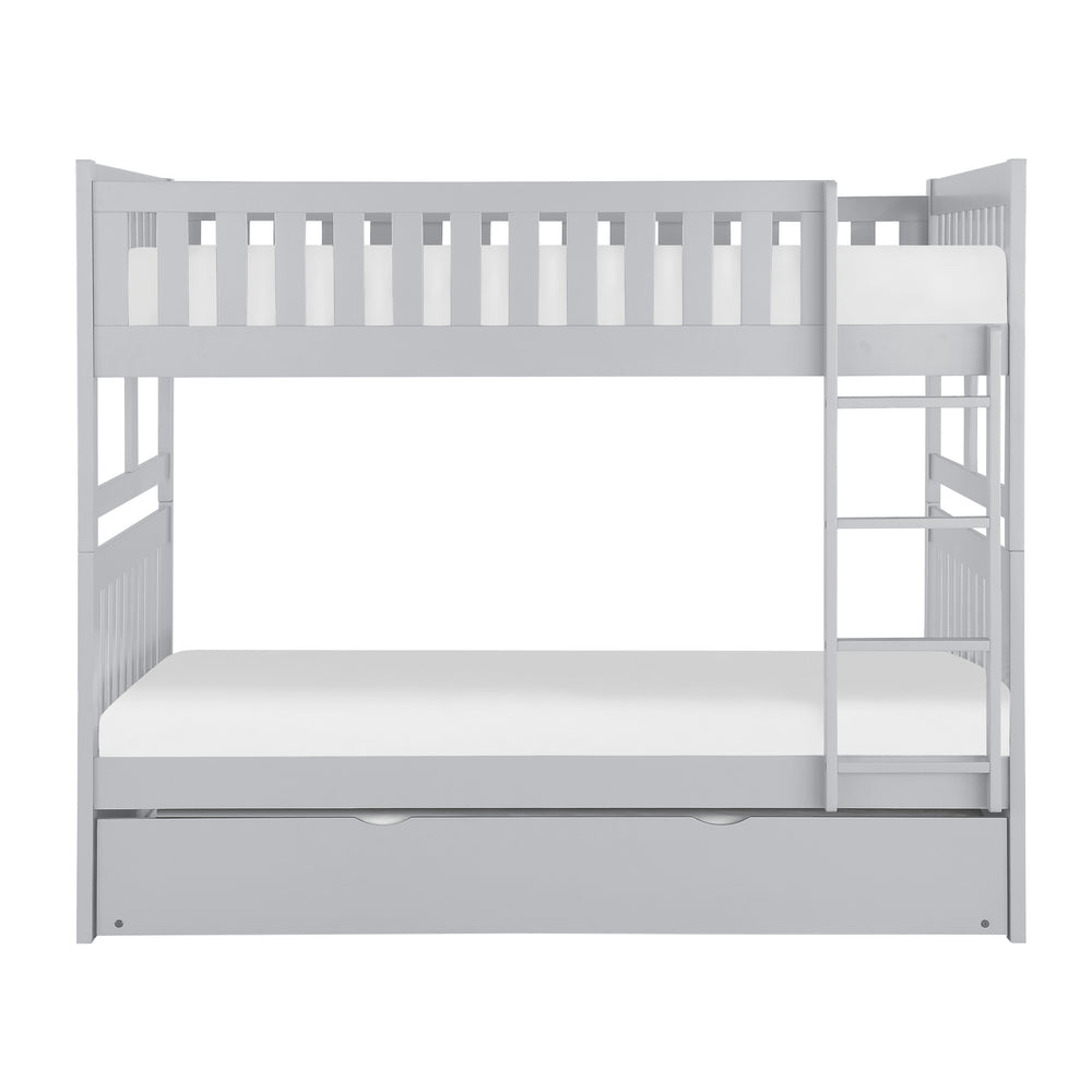 Orion (4) Full/Full Bunk Bed with Twin Trundle - view 3