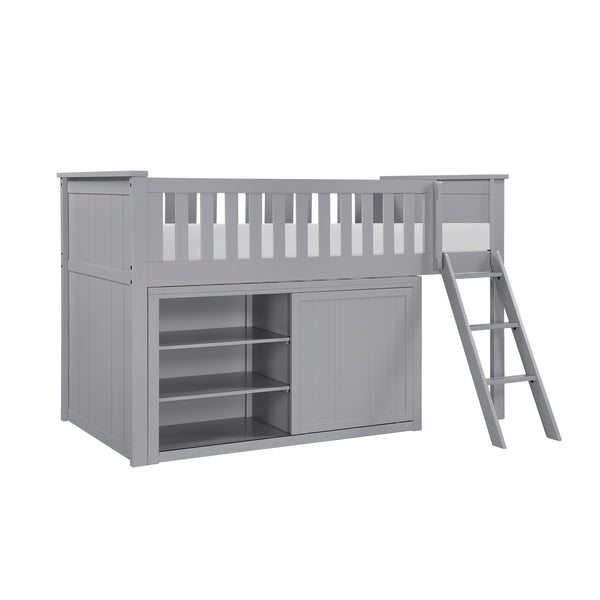 Orion Low Loft Bunk with Dresser alternate view