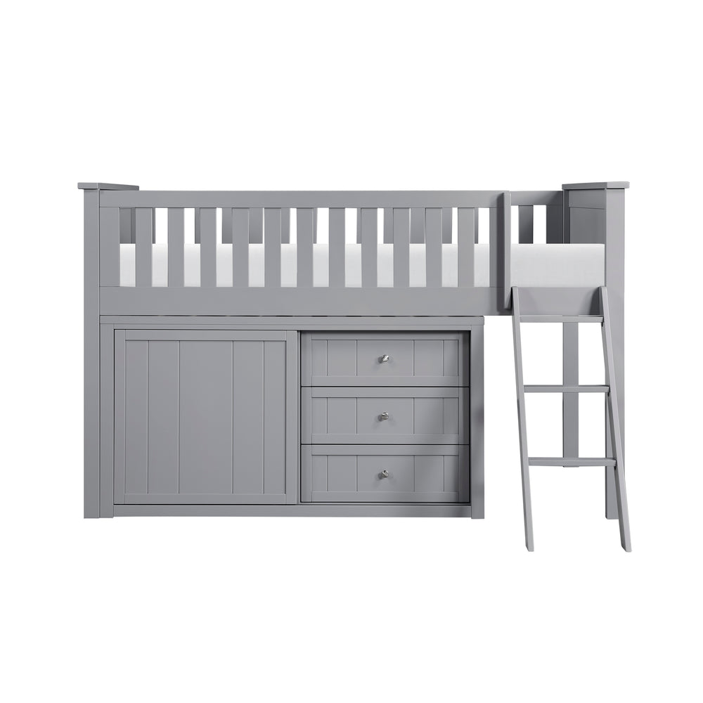 Orion (4) Low Loft Bunk with Dresser - view 8