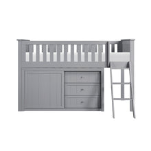 Orion (4) Low Loft Bunk with Dresser - view 8