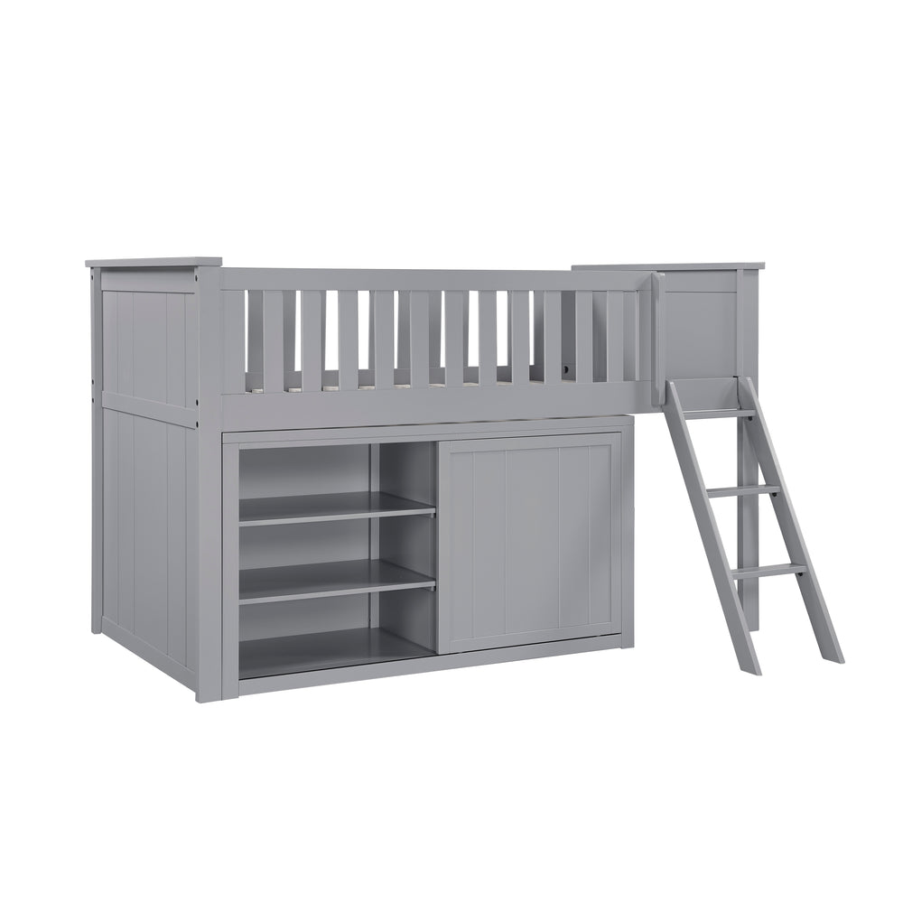 Orion (4) Low Loft Bunk with Dresser - view 4