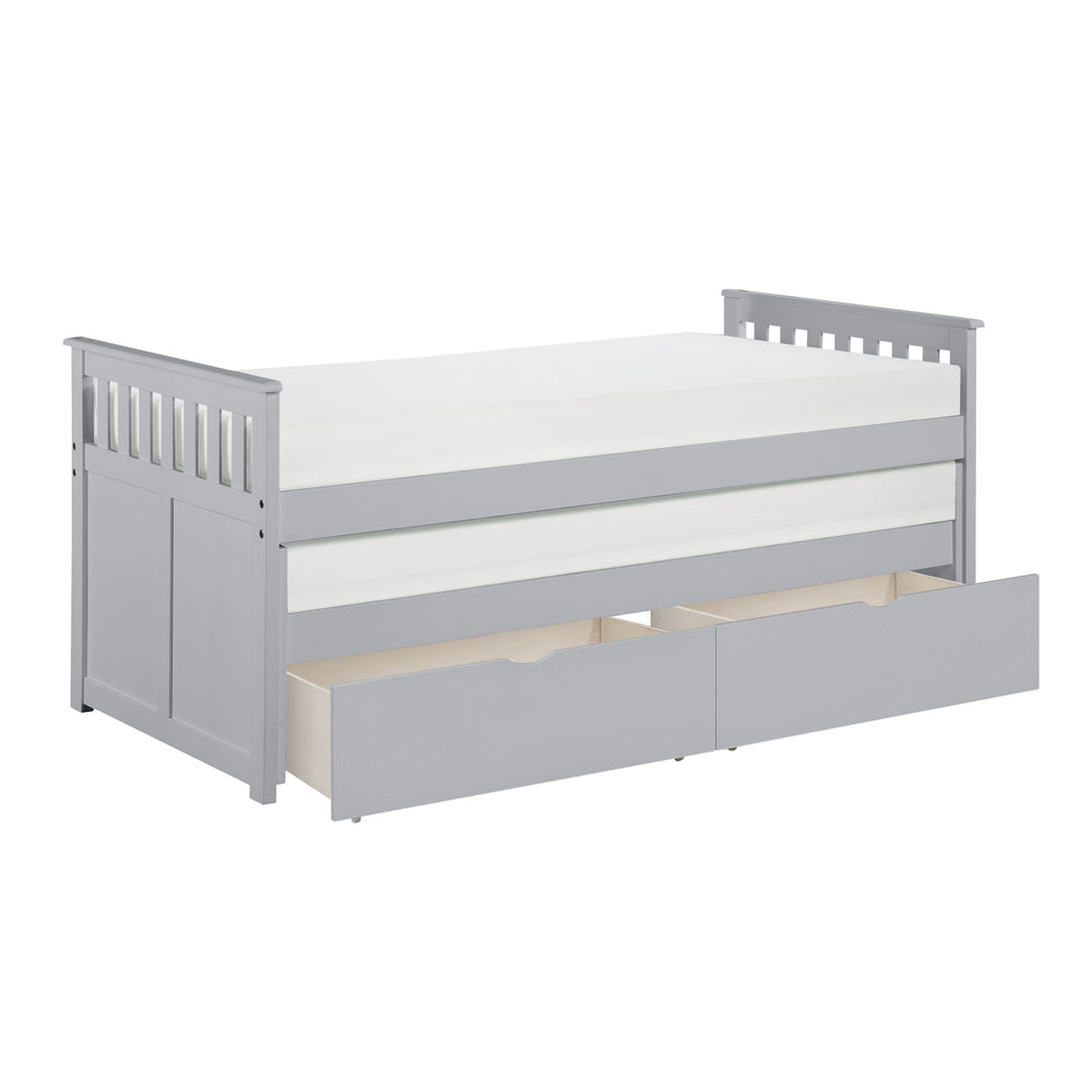 Orion (4) Twin/Twin Bed with Storage Boxes