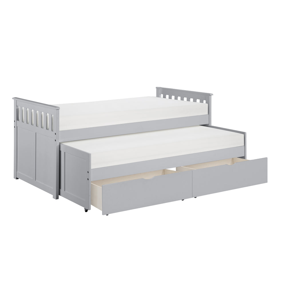 Orion (4) Twin/Twin Bed with Storage Boxes - view 5