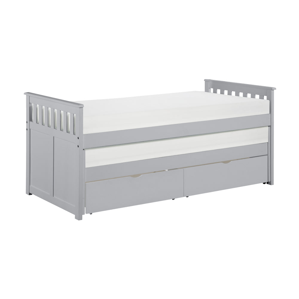 Orion (4) Twin/Twin Bed with Storage Boxes - view 4