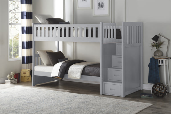 Orion Twin/Twin Step Bunk Bed alternate view