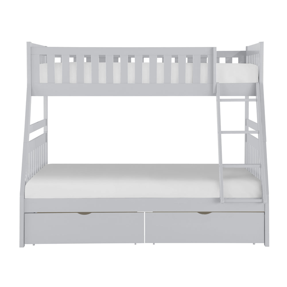 Orion (4) Twin/Full Bunk Bed with Storage Boxes - view 3