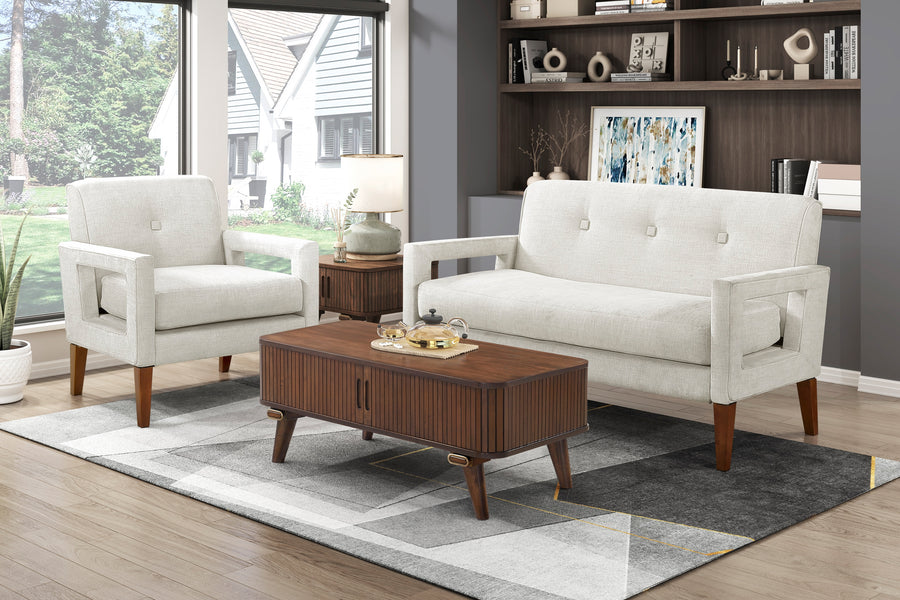 Belfort Love Seat Complete Room