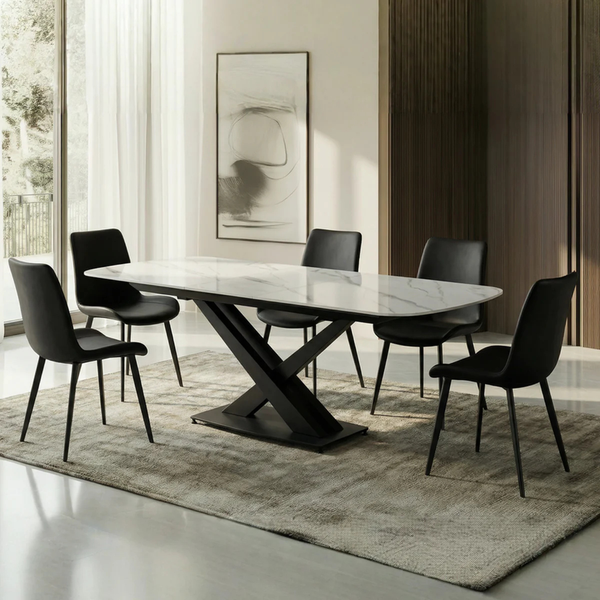 Delmoni Sintered Stone Dining Table 63