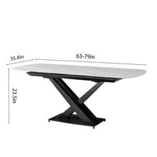 Delmoni Sintered Stone Dining Table 63