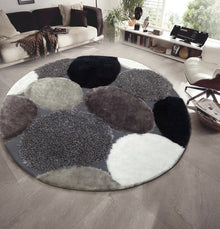J.D.G. Design 25 Round Shag Area Rug