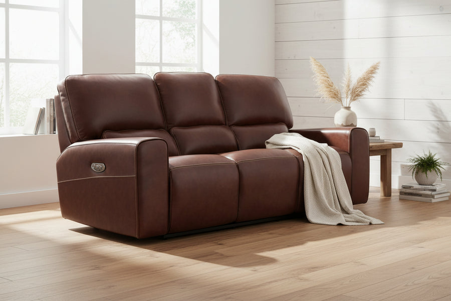 Broadway Power Reclining Collection — Brown Complete Room
