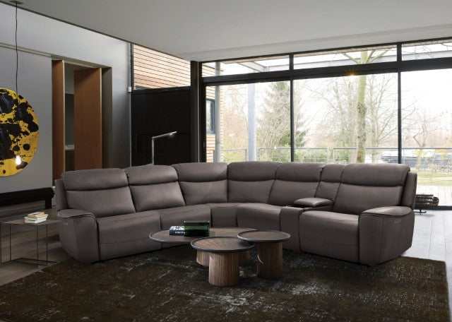 Sterling Dark Gray Zero-Gravity Power Reclining Sectional