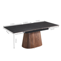 Gino Sintered Stone Dining Table 63