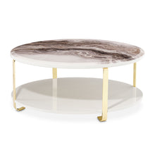Ariana Cocktail Table in Gold