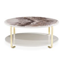 Ariana Cocktail Table in Gold
