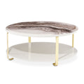 Ariana Cocktail Table in Gold