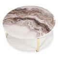 Ariana Cocktail Table in Gold