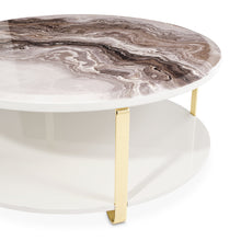 Ariana Cocktail Table in Gold