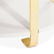 Ariana End Table in Gold