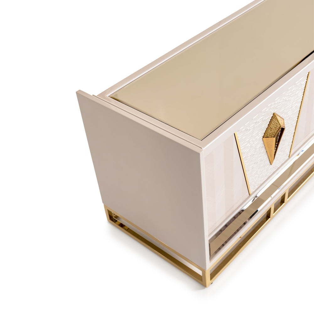 Carmela Collection - Media Cabinet by Michael Amini