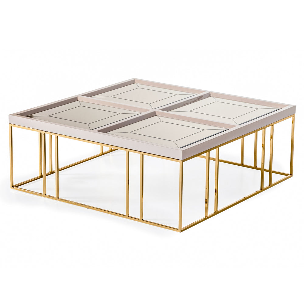 Carmela Collection - Cocktail Table by Michael Amini