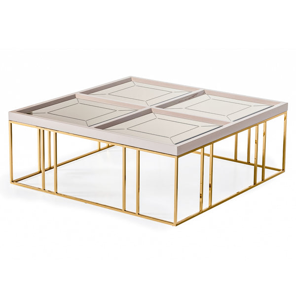 Carmela Collection - Cocktail Table by Michael Amini