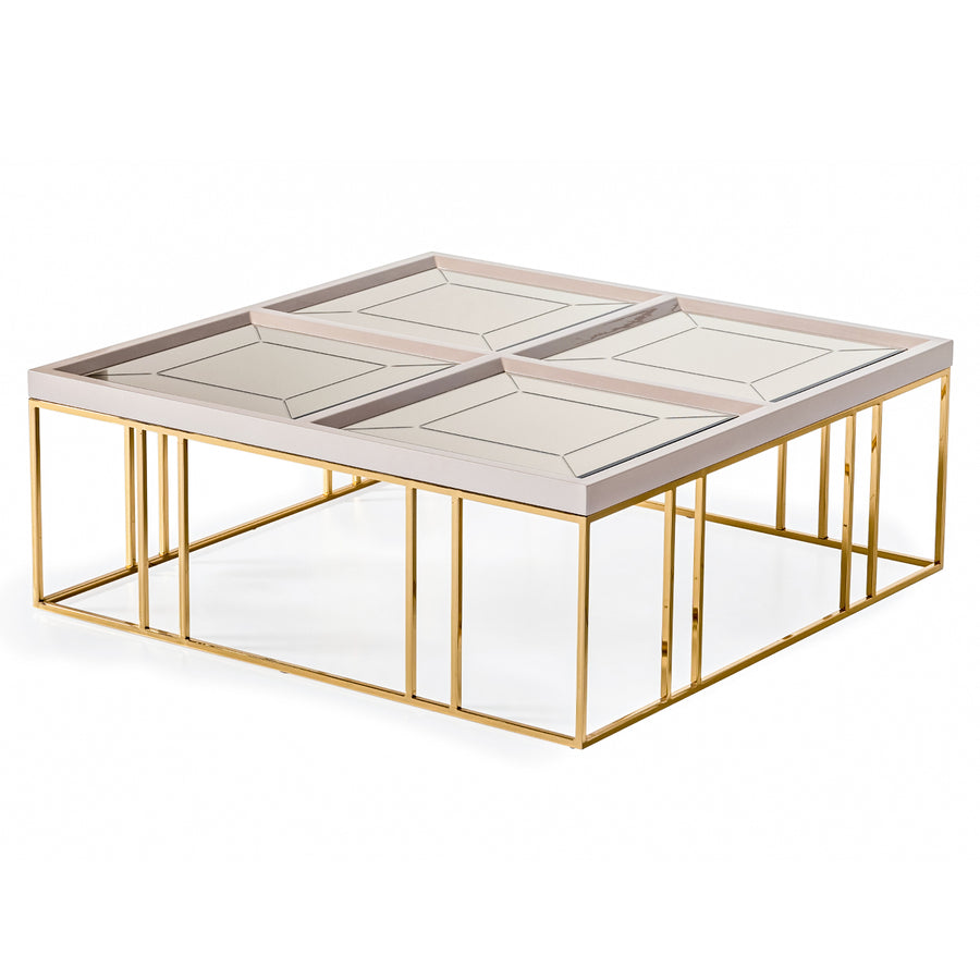 Carmela Collection - Cocktail Table by Michael Amini