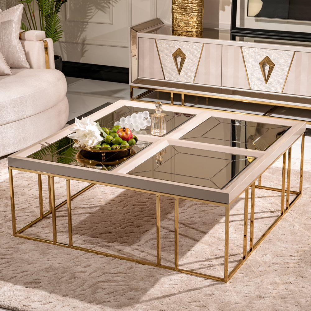 Carmela Collection - Cocktail Table by Michael Amini