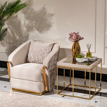 Carmela Collection - End Table by Michael Amini