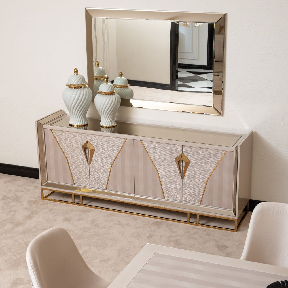 Carmela Collection - Console Table by Michael Amini