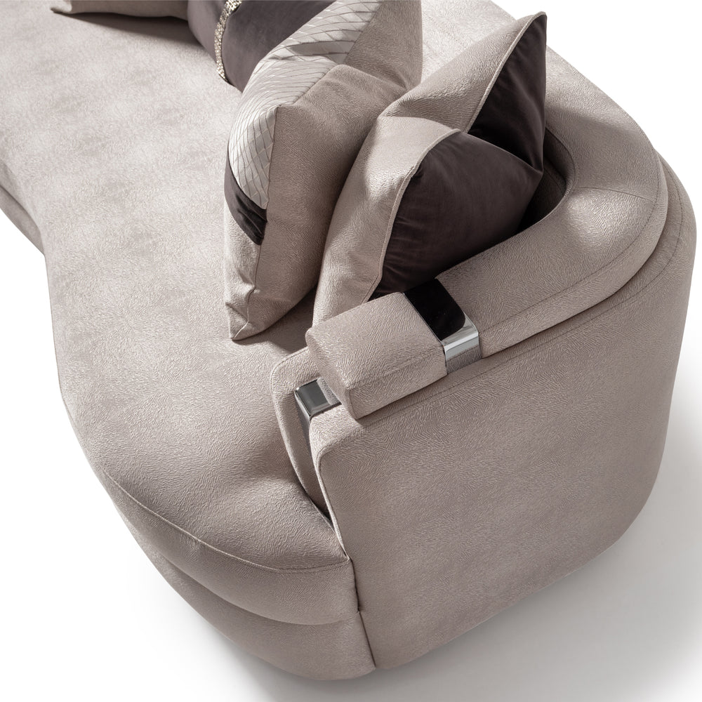 Carmela Collection - Mansion Sofa by Michael Amini