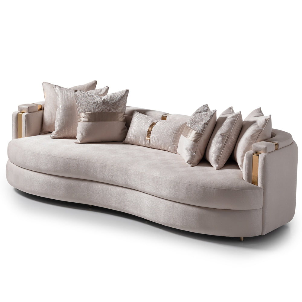 Carmela Collection - Mansion Sofa by Michael Amini
