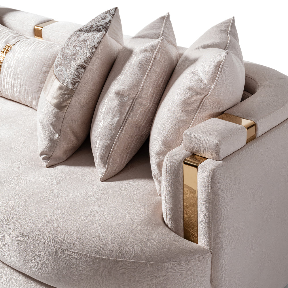 Carmela Collection - Mansion Sofa by Michael Amini
