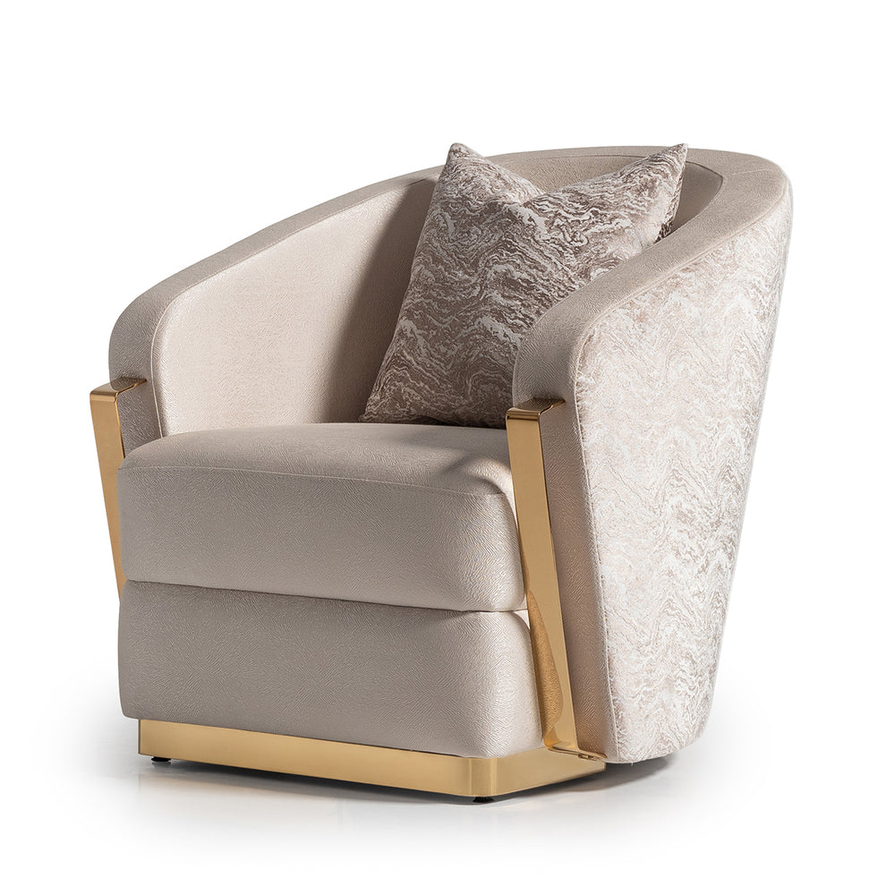 Carmela Collection - Accent Chair by Michael Amini