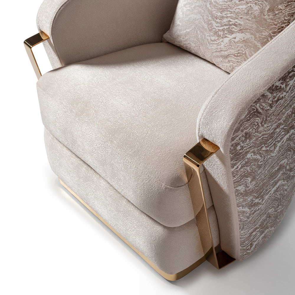 Carmela Collection - Accent Chair by Michael Amini