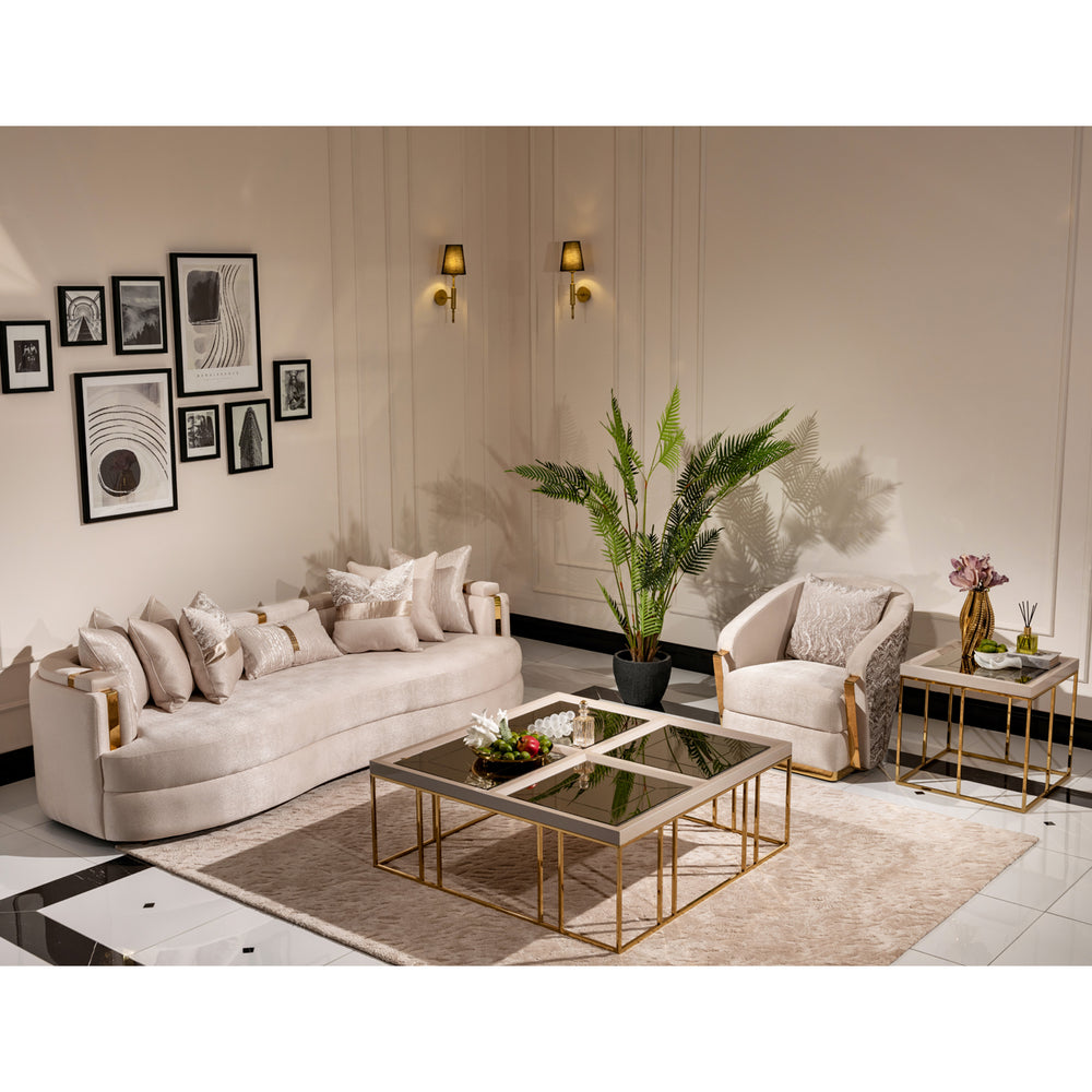 Carmela Collection - Accent Chair by Michael Amini