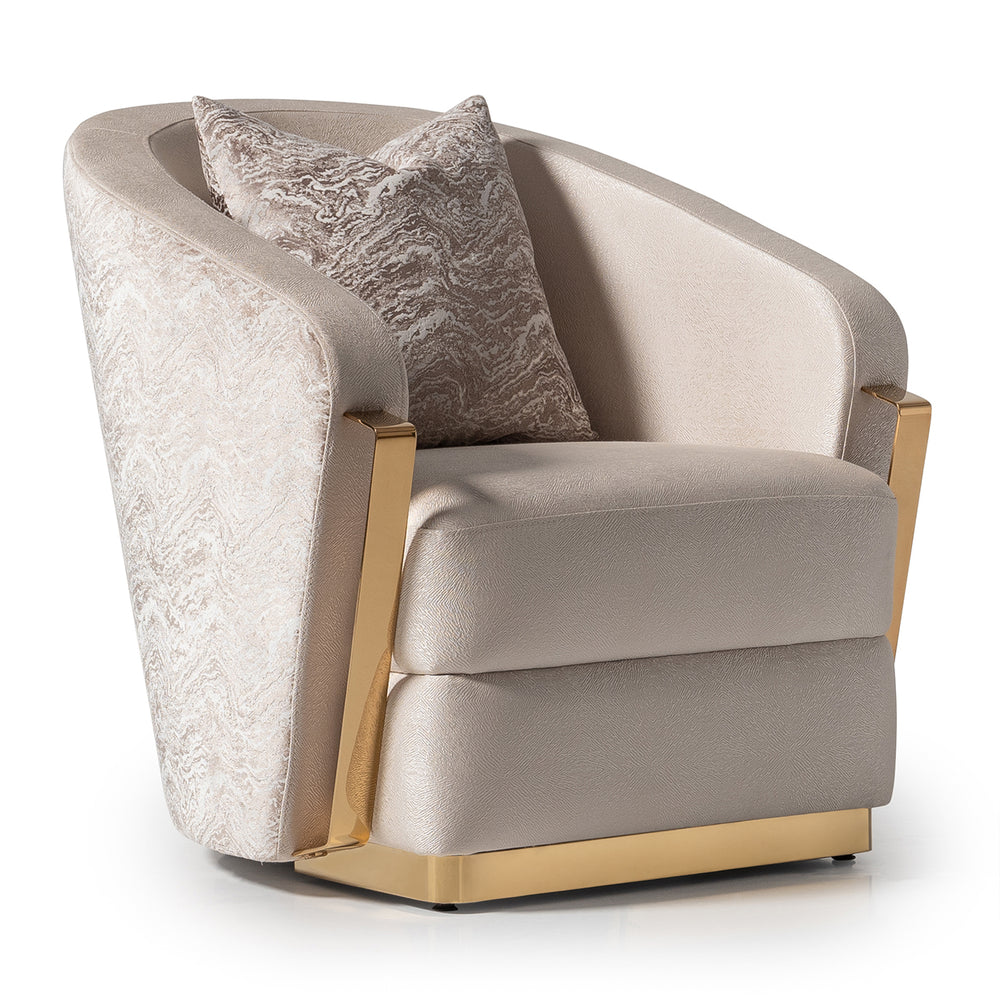 Carmela Collection - Accent Chair by Michael Amini