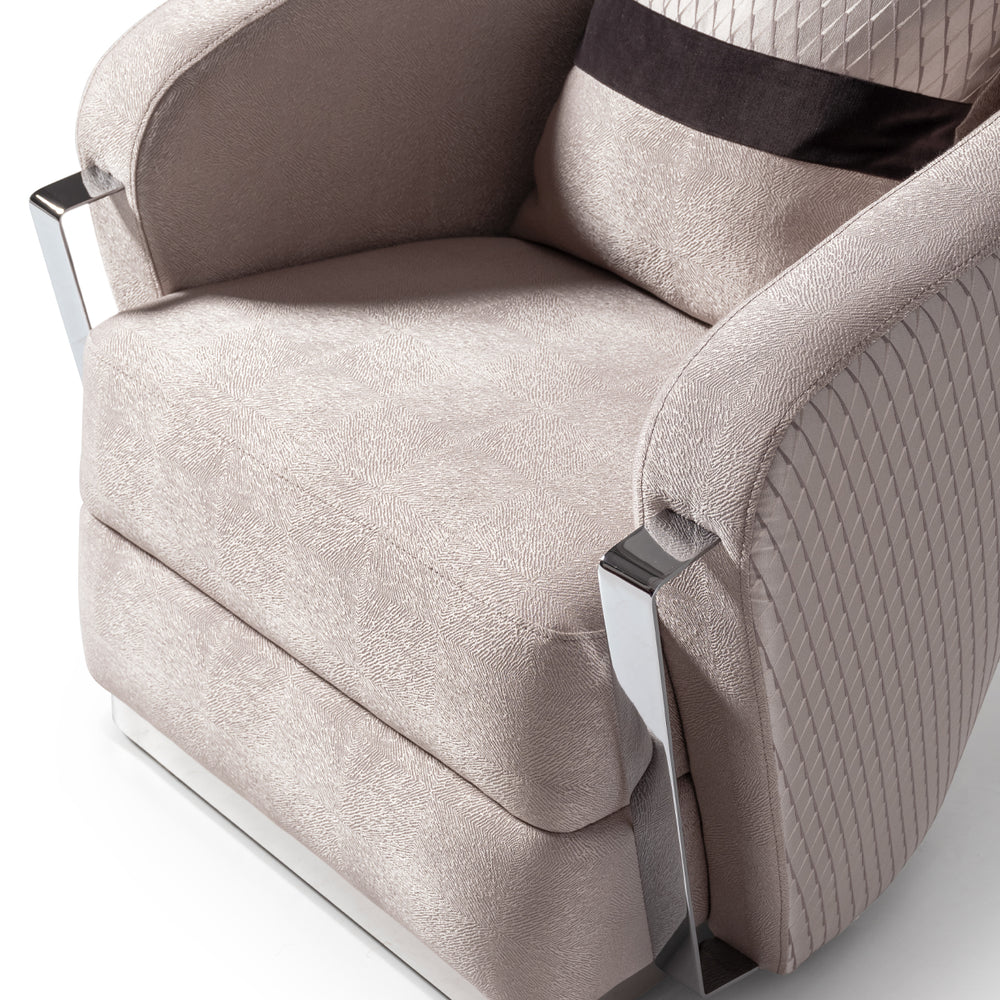 Carmela Collection - Accent Chair by Michael Amini