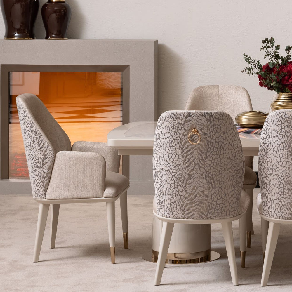 Lumière Collection Dining Arm Chair